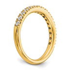 14K Yellow Gold Diamond Band