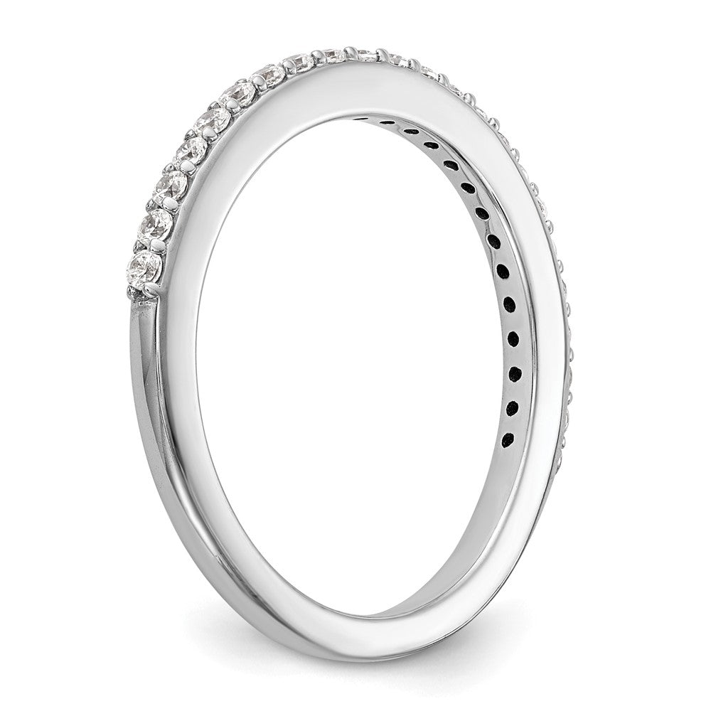 14K White Gold 1/4 carat Complete Diamond Band