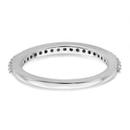 True Origin 14K White Gold 1/3 carat Lab Grown Diamond VS+ F+ Complete Wedding Band