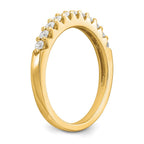 14K Yellow Gold Diamond Band