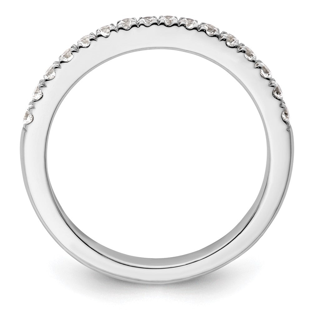 14K White Gold 1/3 carat Diamond Complete Wedding Band