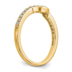 14K Yellow Gold Diamond Band