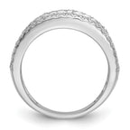 14K White Gold 1.5 carat Complete Diamond Band