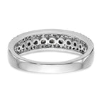 14K White Gold Channel-set 5/8 carat Complete Diamond Band