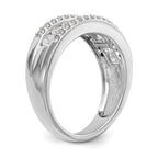 14K White Gold 7/8 carat Complete Diamond Band