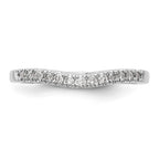 True Origin 14K White Gold 3/8 carat Lab Grown Diamond VS+ F+ Set of Two Complete Wedding Bands