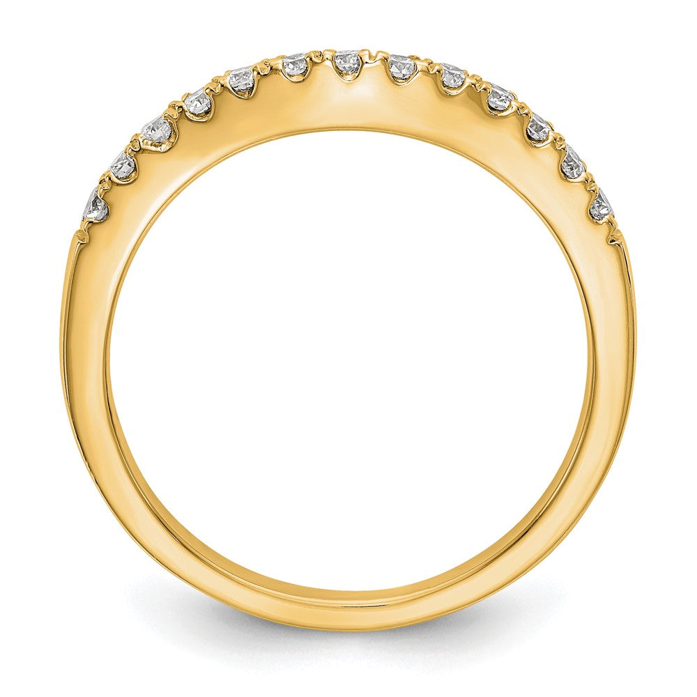 14K Yellow Gold Set of 2 Diamond Bands