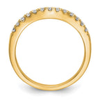 14K Yellow Gold Set of 2 Diamond Bands