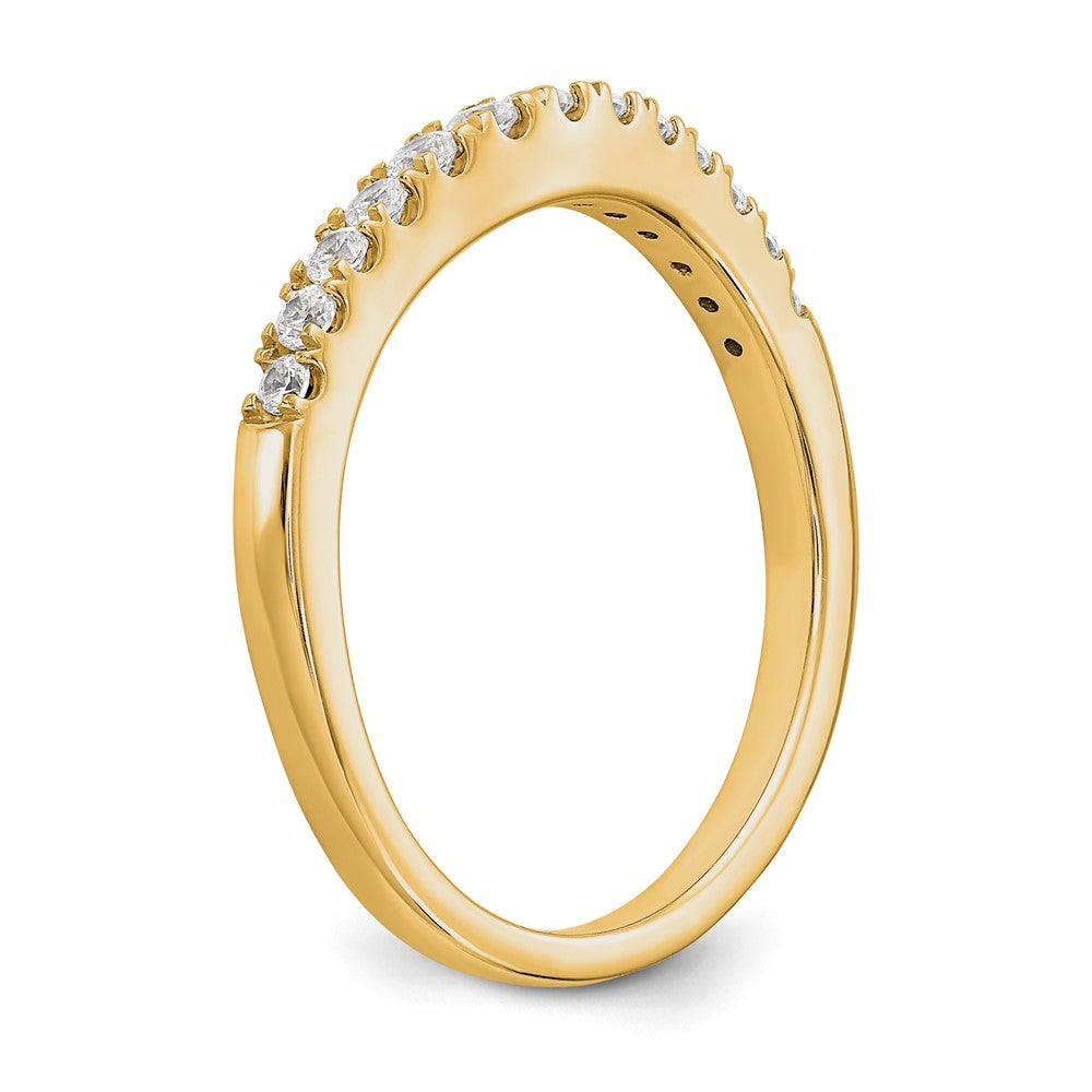 14K Yellow Gold Set of 2 Diamond Bands