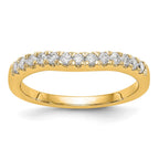 14K Yellow Gold Set of 2 Diamond Bands