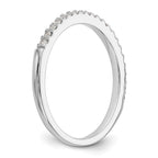 True Origin 14K White Gold 1/6 carat Lab Grown Diamond VS+ F+ Complete Wedding Band