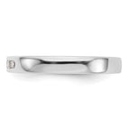 14K White Gold 5-Stone 1/6 carat Round Diamond Complete Channel Band