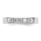 14kw TRUE ORIGIN Lab Grown Diamond VS+, F+ 5-Stone Channel Band