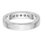 14kw TRUE ORIGIN Lab Grown Diamond VS+, F+ 5-Stone Channel Band
