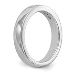 14K White Gold 5-Stone 1/3 carat Round Diamond Complete Channel Band
