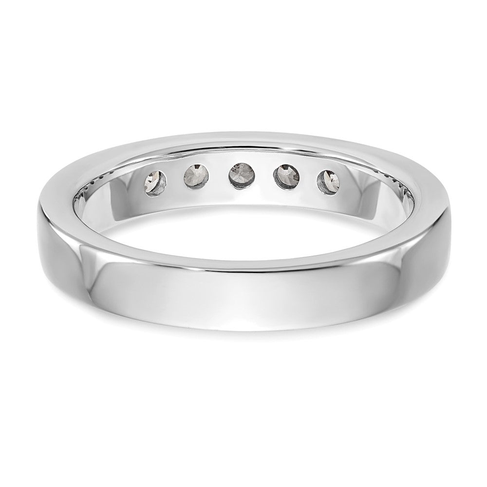14kw TRUE ORIGIN Lab Grown Diamond VS+, F+ 5-Stone Channel Band