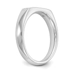 14K White Gold 5-Stone 1/6 carat Round Diamond Complete Channel Band