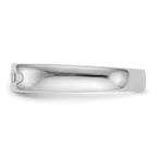 14K White Gold 5-Stone 1/4 carat Round Diamond Complete Channel Band