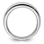 14K White Gold 5-Stone 1 carat Round Diamond Complete Channel Band