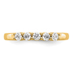 14K Yellow Gold 5-Stone Diamond Band