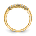 14K Yellow Gold 5-Stone Diamond Band