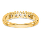 14K Yellow Gold 5-Stone Diamond Band