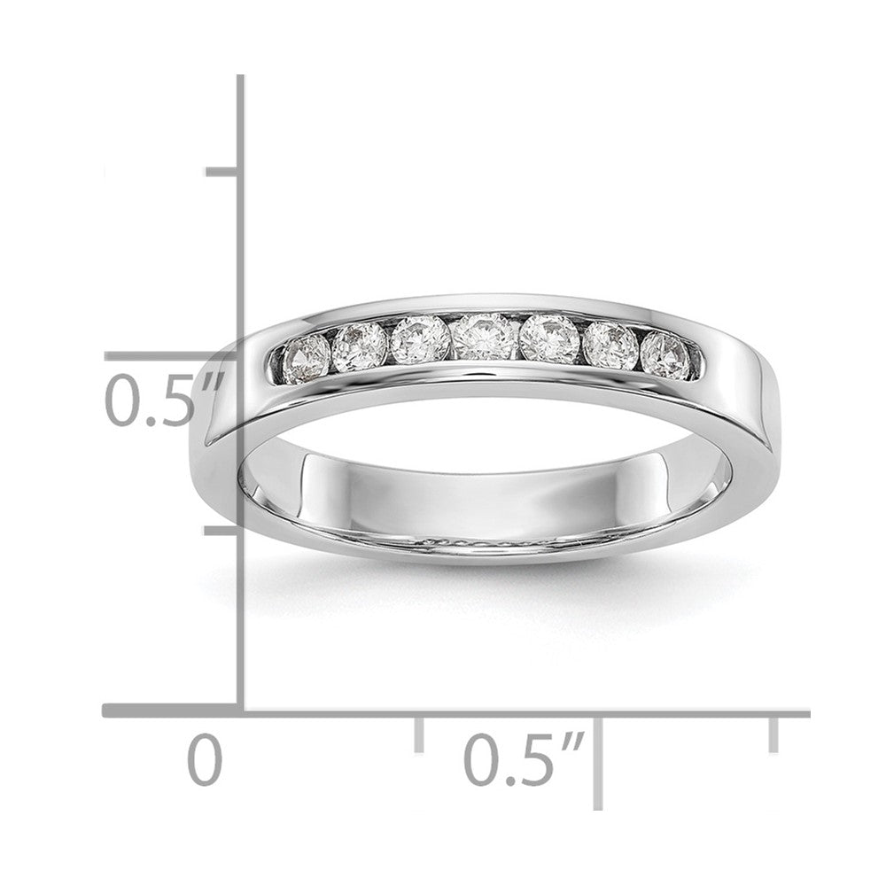 14kw 7-Stone Lab Grown Diamond VS/SI+ G+ Channel Band