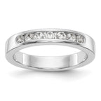 14kw 7-Stone Lab Grown Diamond VS/SI+ G+ Channel Band