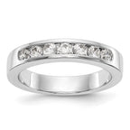 14kw 7-Stone Lab Grown Diamond VS/SI+ G+ Channel Band