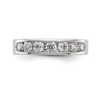 14kw 7-Stone Lab Grown Diamond VS/SI+ G+ Channel Band