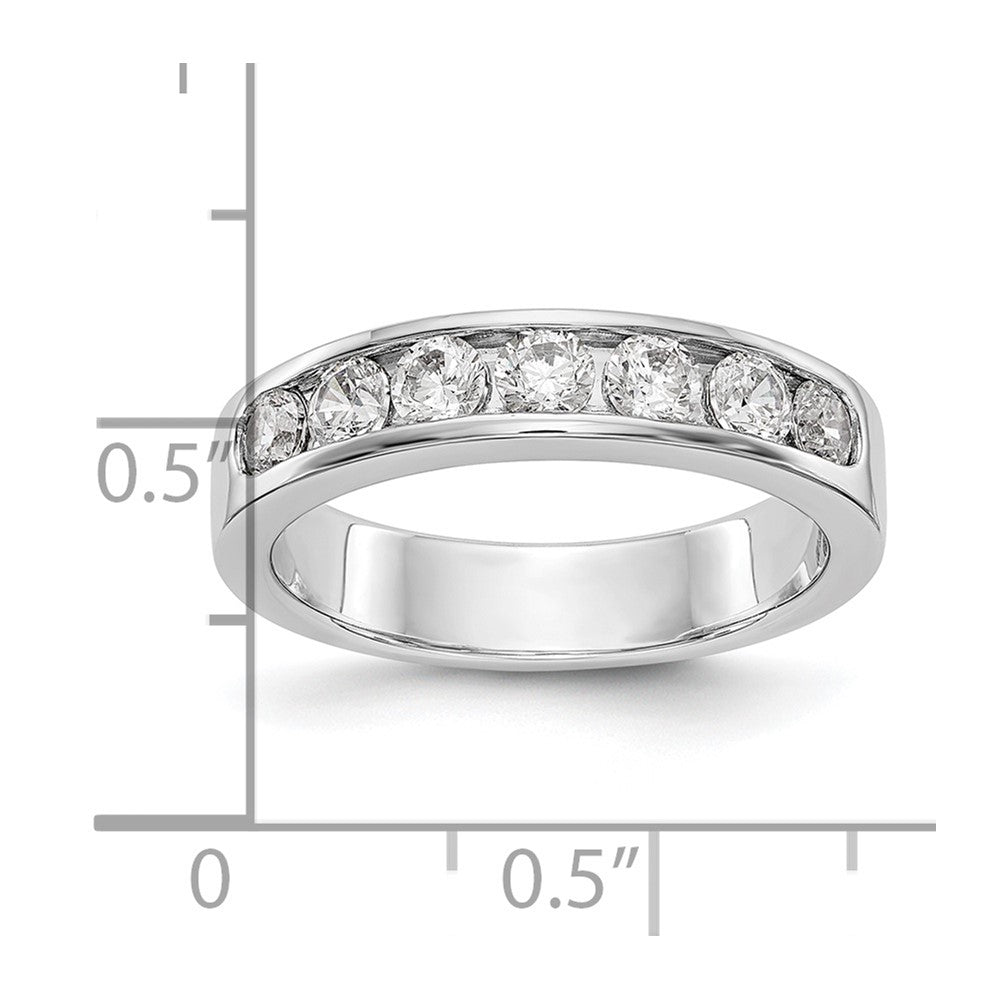 14kw 7-Stone Lab Grown Diamond VS/SI+ G+ Channel Band