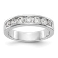 14kw 7-Stone Lab Grown Diamond VS/SI+ G+ Channel Band