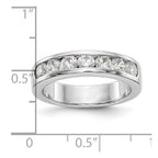 14kw 7-Stone Lab Grown Diamond VS/SI+ G+ Channel Band