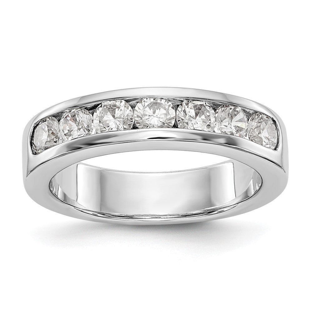 14kw 7-Stone Lab Grown Diamond VS/SI+ G+ Channel Band