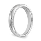 14K White Gold 7-Stone 1/3 carat Round Diamond Complete Channel Band
