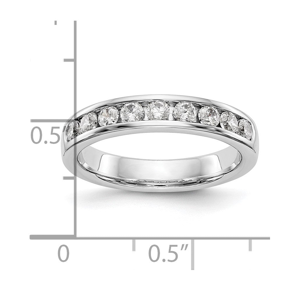 14kw 9-Stone Lab Grown Diamond VS/SI+ G+ Channel Band