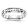 14kw 9-Stone Lab Grown Diamond VS/SI+ G+ Channel Band