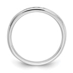 14K White Gold 9-Stone 1/8 carat Round Diamond Complete Channel Band
