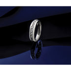 14K White Gold 9-Stone Shared Prong 1.15 carat Complete Round Diamond Band