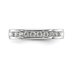 14kw 10-Stone Lab Grown Diamond VS/SI+ G+ Channel Band