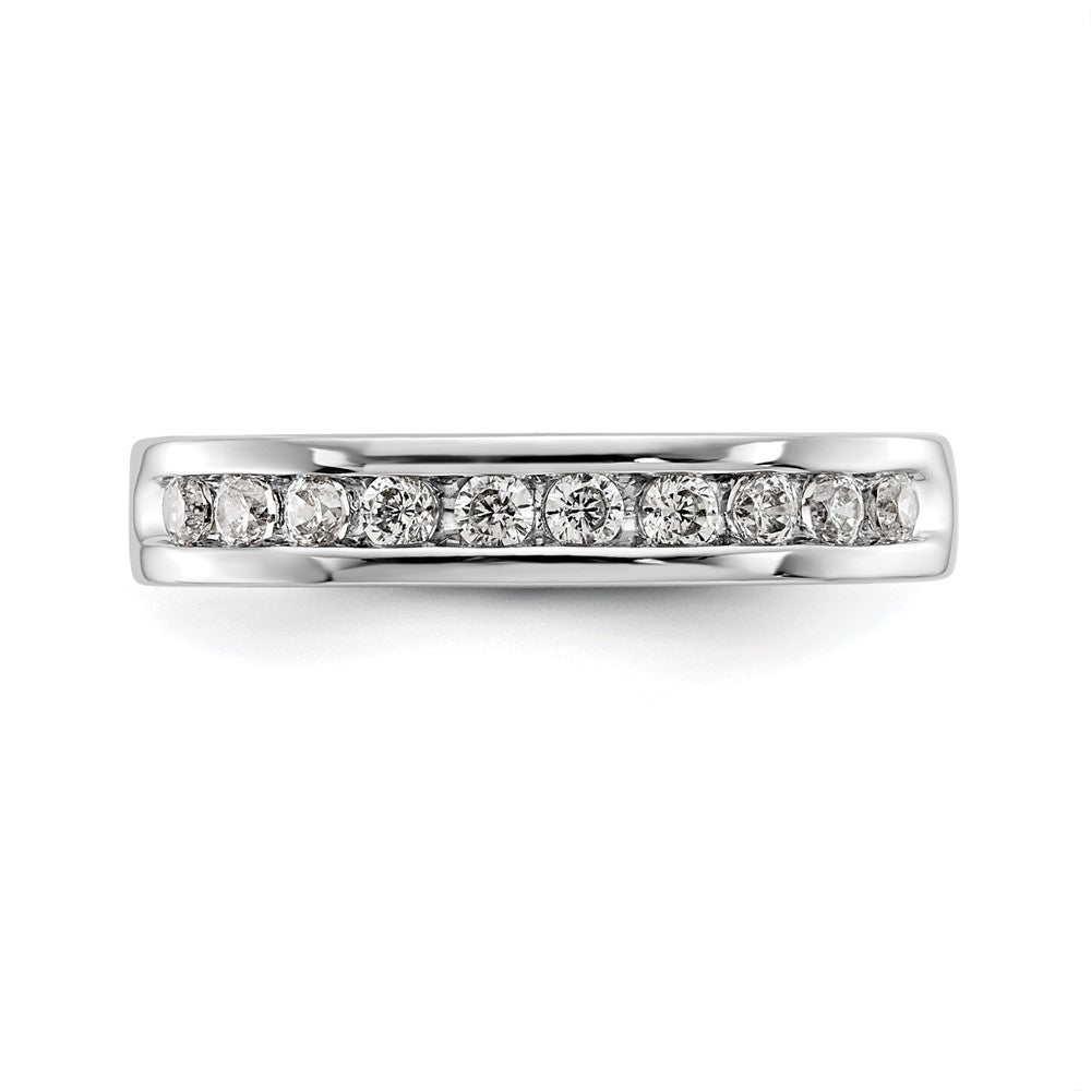 14kw 10-Stone Lab Grown Diamond VS/SI+ G+ Channel Band