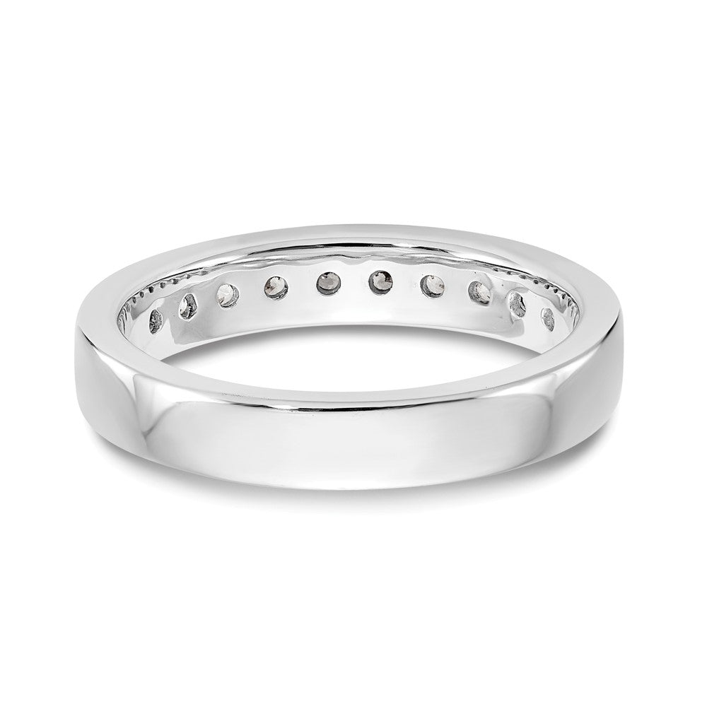14kw 10-Stone Lab Grown Diamond VS/SI+ G+ Channel Band