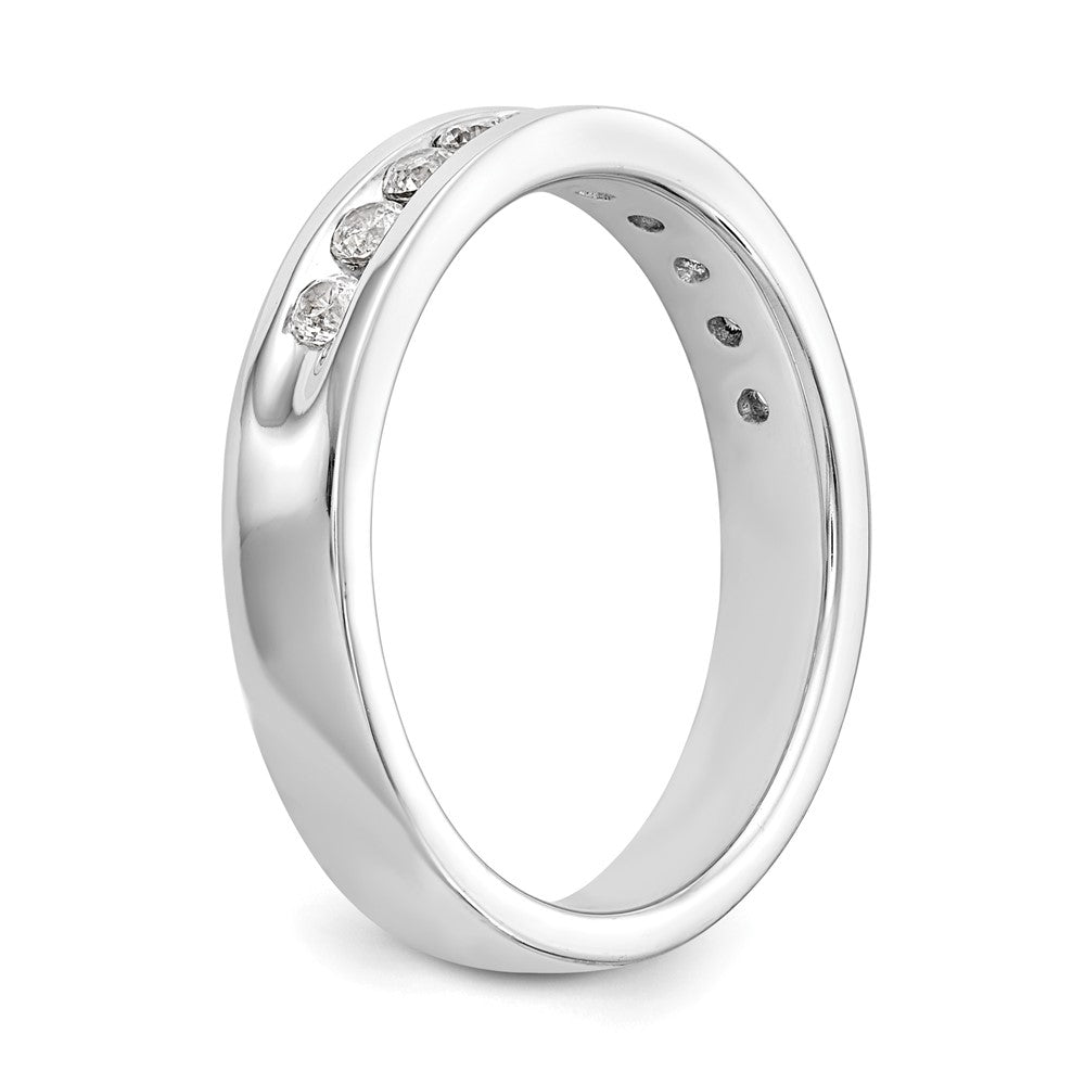 14kw 10-Stone Lab Grown Diamond VS/SI+ G+ Channel Band