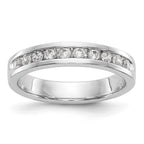 14kw 10-Stone Lab Grown Diamond VS/SI+ G+ Channel Band
