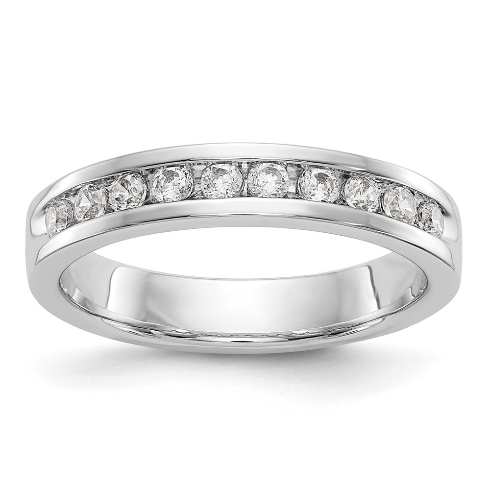 14kw 10-Stone Lab Grown Diamond VS/SI+ G+ Channel Band