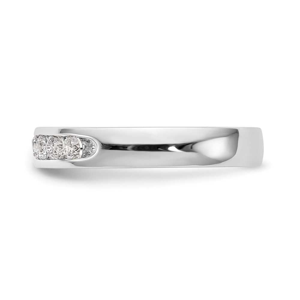 14kw 10-Stone Lab Grown Diamond VS/SI+ G+ Channel Band
