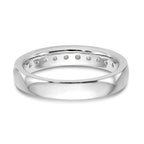 14kw 10-Stone Lab Grown Diamond VS/SI+ G+ Channel Band