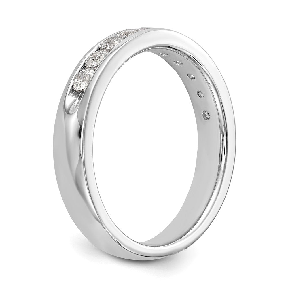 14kw 10-Stone Lab Grown Diamond VS/SI+ G+ Channel Band
