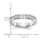 14kw 10-Stone Lab Grown Diamond VS/SI+ G+ Channel Band