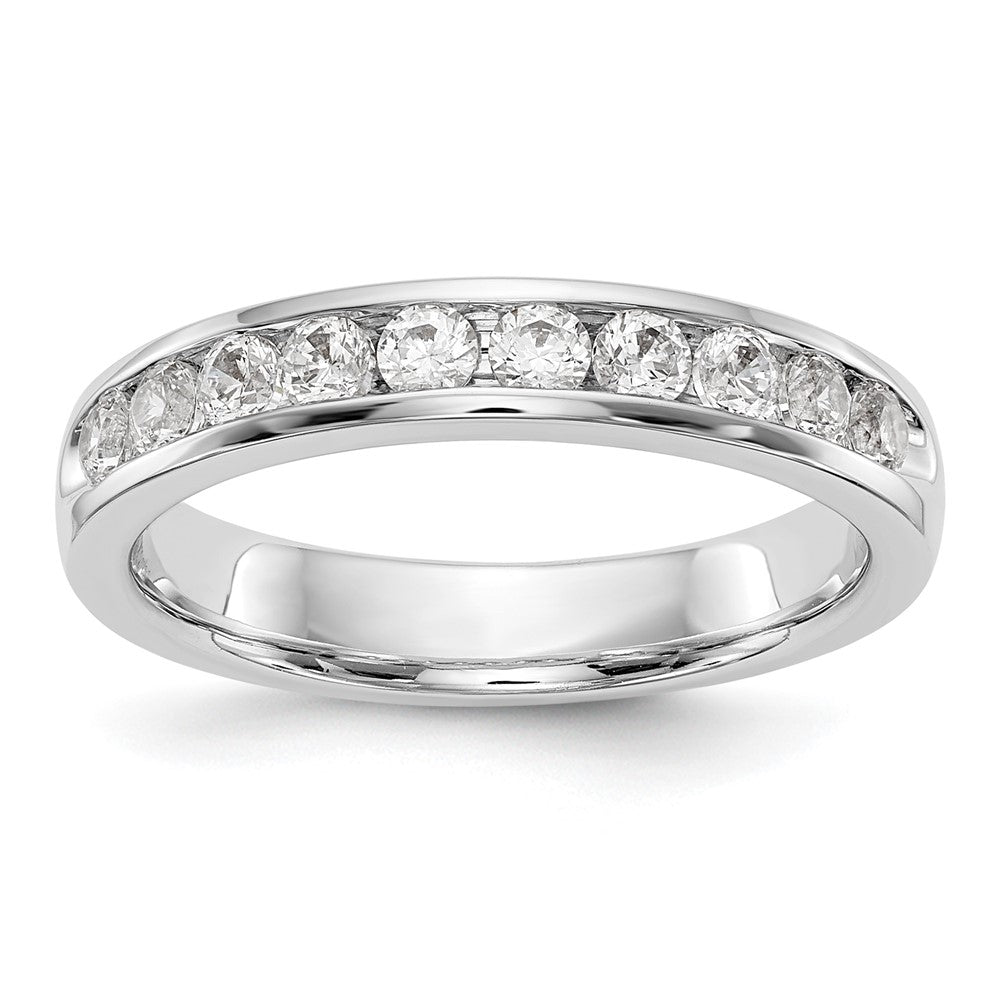 14kw 10-Stone Lab Grown Diamond VS/SI+ G+ Channel Band